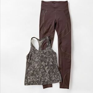 Lululemon Outfit - Leggings and Tank Top - Size 4